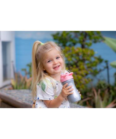 Chicco Rabbit Backpack & Pop-Up Cup Set Cute Pink Kids Backpack & 350ml Drinking Cup for Ages 2+ - Buy Online on GoSupps.com