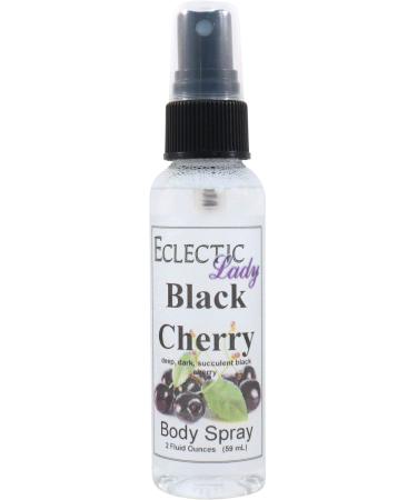 Black Cherry Body Spray 2 ounces Body Mist for Women with Clean Light & Gentle Fragrance Long Lasting Perfume with Comforting Scent for Men & Women Cologne with Soft Subtle Aroma For Daily Use 2 Fluid Ounces