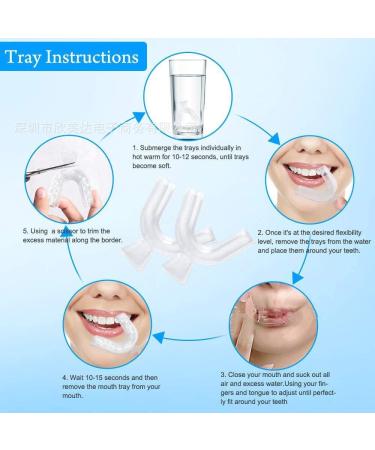 12PCS Silicone Mouth Guard Teeth Night Clenching Grinding Sleep Dental Care - Buy Online on GoSupps.com
