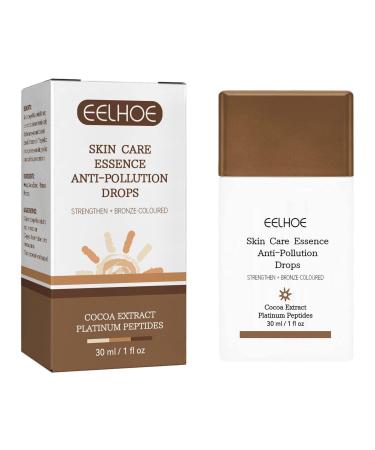 Bronzing Drops 30ml | Bronzing Cream for Face Peptide Serums Regenerating Bronzer for Face and Body for Fine Lines Skin Care 1 Fl Oz