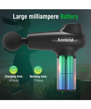 Deep Tissue Massager Gun - Handheld Cordless Percussion Electric Muscle Massager with Brushless Motor for Muscle Pain Relief and Relaxation | AG018 - Buy Online on GoSupps.com