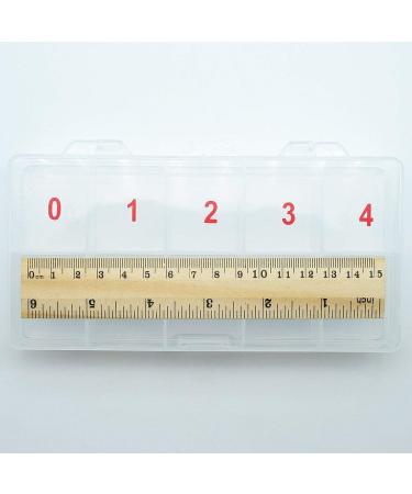 Transparent Storage Box for Artificial Nails - 10 Compartment Organizer for Easy Access | Ideal for Nail Art Supplies - Buy Online on GoSupps.com