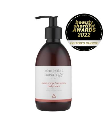 Elemental Herbology Hand and Body Cream - Sweet Orange & Rosemary | 290ml Invigorating Moisturizer with Essential Oils - Buy Online on GoSupps.com