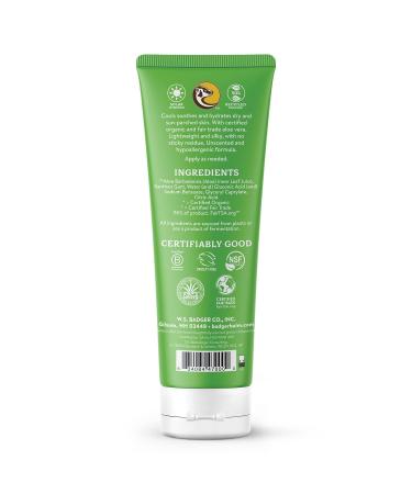 Badger SPF 40 Sport Mineral Sunscreen Cream & Organic Aloe Gel Reef-Friendly Water-Resistant Sport Sunscreen with Zinc Oxide and Cooling and Soothing Fair Trade Organic Aloe Vera Gel - Buy Online on GoSupps.com