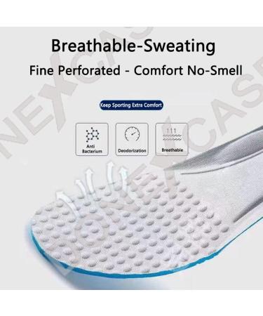 High Impact Sport Shoes Insoles - Navy Blue Running Sneakers Replacement for Women and Men - Buy Online on GoSupps.com