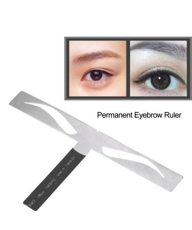 Buy Eyebrow Lineal Stencil | Three-Point Positioning Tool for Perfect Eyebrows | Semi-Permanent Makeup Accessories - Buy Online on GoSupps.com