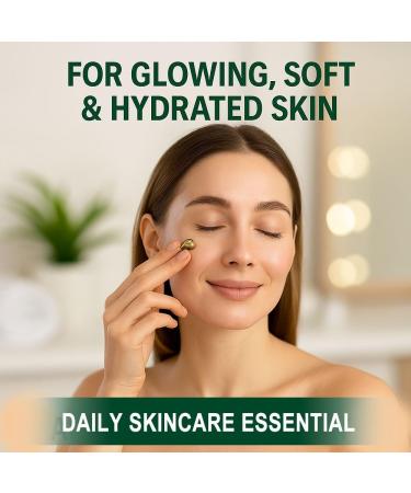 NCB NCB TECHNOLOGY Nu Health Aloe Vera Moisture Complex Vitamin E Oil for Skin | 90 Capsules | Sunflower Seed Glycine SOJA & Mineral Oil | Topical Serum for Hydrated Silky Skin | Non-Greasy - Buy Online on GoSupps.com