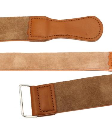 Premium Leather Tool Belt Pocket | Work Bag with Razor String & Sharpening Polish - Perfect for Tools & Knives - Buy Online on GoSupps.com