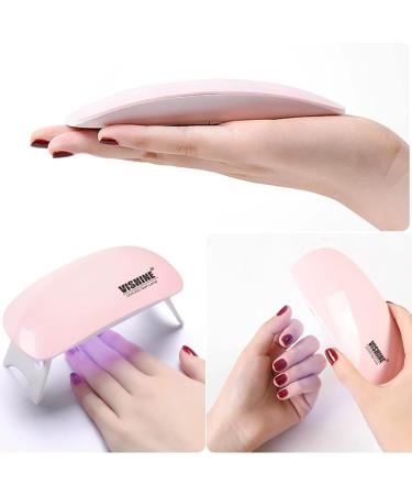Vishine Poly Extension Gel Nail Kit Mini Nail Lamp Needed Clear Builder Jelly Gel Pink Nude Poly Nail Enhancement Trial All in One French Manicure Kit for Nail Art Starter Kit Nails - Buy Online on GoSupps.com