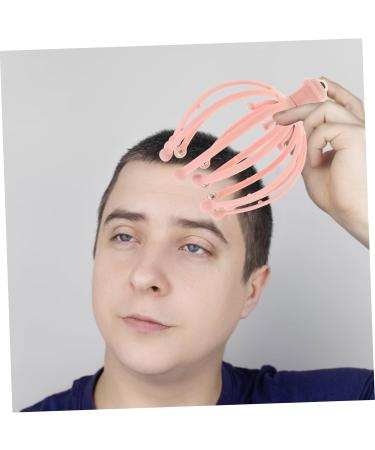 Shop TOVINANNA Multifunctional Head Massage Device - Portable Octopus Massage Tool in Pink | Relax & Rejuvenate Anywhere - Buy Online on GoSupps.com