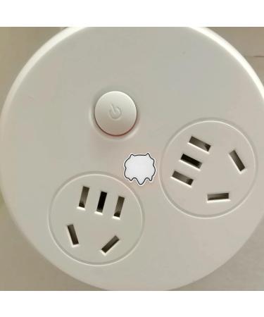 HOLIDYOYO LED Light Blocking Stickers 6Pcs Light Dimming LED Filters Dimming Sheets for Routers LED Covers BlackoutWhite - Buy Online on GoSupps.com