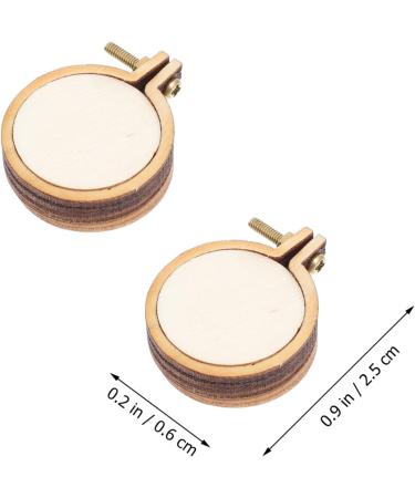 Operitacx 20 Sets Mini Embroidered Hoop Pendant Necklace Miniature Embroidery Hoops Embroidery Shape Pendants 1 - Buy Online on GoSupps.com