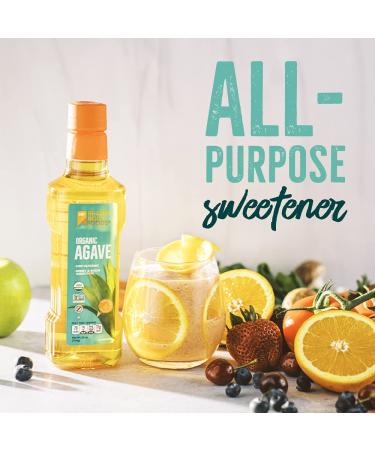 BetterBody Foods Organic Agave Nectar  25 Fl Oz - Buy Online on GoSupps.com