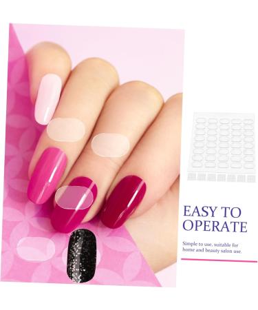  NOLITOY NOLITOY 10 Sheets Adhesive Tabs for Nails Manicure Stickers Nail Art Supplies Invisible Adhesive Pastes for Nails Double Sided Glue - Buy Online on GoSupps.com