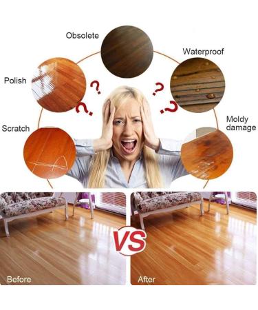 Wood Seasoning Beewax - Traditional Beeswax Polish For Wood & Furniture For Furniture/Floor/Tables/Chairs/Cabinets(1 Pack) - Buy Online on GoSupps.com
