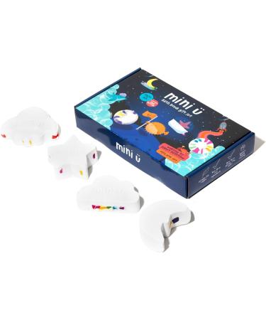 Mini U Bath Bomb Gift Set -Cloud Rainbow Rocket Moon & Star Fizzers - Moisturising Shea Butter -Bathtime Fun Bath Toys - Great Stocking Filler Gift - *Made for Mums Award 2023 Gold* - Buy Online on GoSupps.com