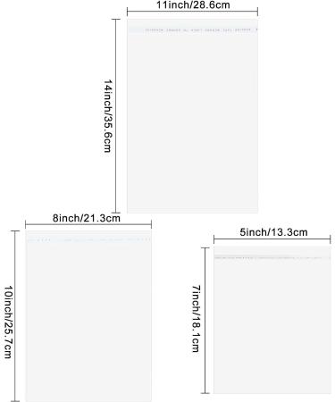 Crystal Clear Acid-Free Storage Sleeves for Art Prints - 60 Pack (5x7, 8x10, 11x14 Inches) - Buy Online on GoSupps.com