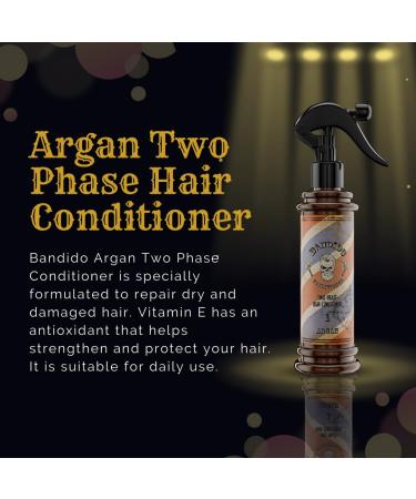 Bandido Two Phase Hair Conditioner 350ml - ARGAN 2-Phase Conditioner for Dry Hair | Buy Online - Buy Online on GoSupps.com
