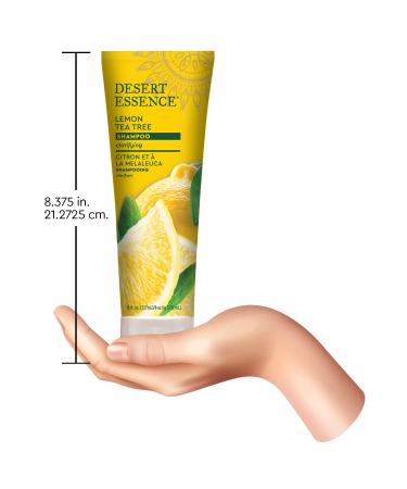 Desert Essence Organics Lemon Shampoo 8 oz (2 Pack) - Natural Hair Care - Buy Online on GoSupps.com
