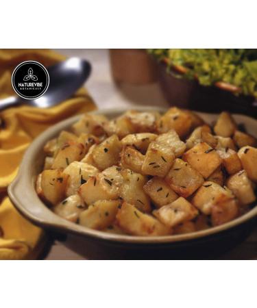 Naturevibe Botanicals Dehydrated Potato Diced 1lb - Ready to Cook | 16oz Pack - Buy Online on GoSupps.com