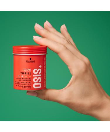 Schwarzkopf Professional OSiS Thrill Hair Styling Fibre Paste Flexible Reshapeable Texture Shine Definition Eliminates Frizz and Flyaways Normal Hold 100 ml - Buy Online on GoSupps.com