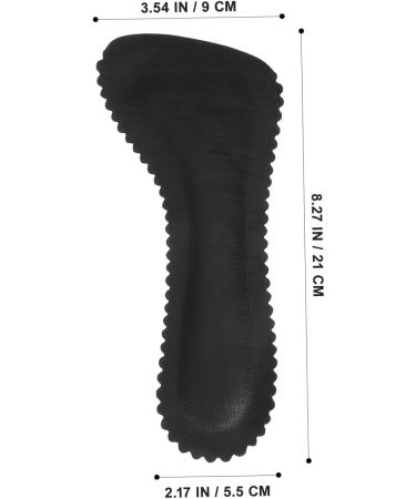 FRCOLOR 2 Pairs Seven Point Pad Shoe Insoles - Comfortable Moleskin Cushions for Women s Heels & Non-Slip Support - 20x8.5cm - Buy Online on GoSupps.com