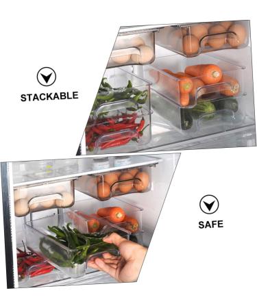 GLEAVI 1pc Box Suction Cup Storage Refrigerator Organizer re-usable White 23.5x17cm - Buy Online on GoSupps.com