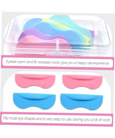 Mikinona 5 Pairs Eyelash Auxiliary Patch Eyelash Perming Silicone Pads Lash Lift Supplies Eyelash Curler Tool Eyelash Lift Silicone Pads Eyelash Perming Curler Silicone Pads for Lash Lift - Buy Online on GoSupps.com
