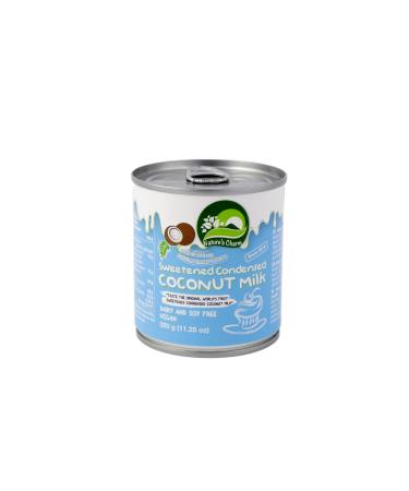Condens' milk vegan coconut milk - thickened coconut condensation milk - sugared condensed milk - lactose -free and gluten -free - Coconut milk topping - 320g 1