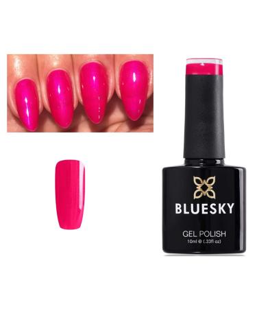 Bluesky Nail Gel Polish Pink Lilac Fuchsia Esctasy New Wave Spring Summer Color 80642 UV LED Soak Off 10ml