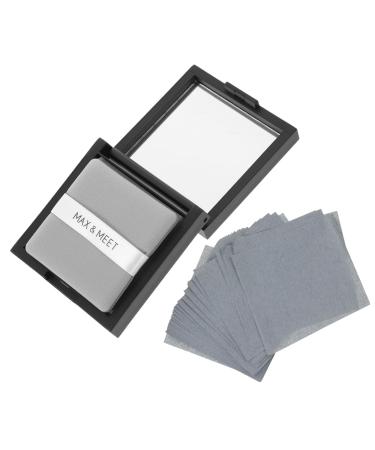 VINTORKY 1 Set Sheets Powder Puff Mirrors Facial Oil Blotting Paper Face Cleaning Paper Face Cleaning Oil Paper Oil Absorbing Tools Paper for Oil Absorbing Oily Glass Cleansing Paper