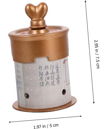 TOVINANNA Moxibustion Box Set - Portable Moxa Burner Case Travel Towels Ceramic & PP Container for Moxibustion Therapy - Buy Online on GoSupps.com