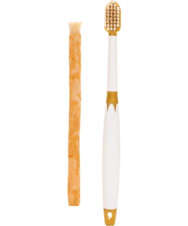 Crystal Miswak Ion Toothbrush with Siwak Wood Powder | Natural Dental Care for Healthy Smile - Buy Online on GoSupps.com