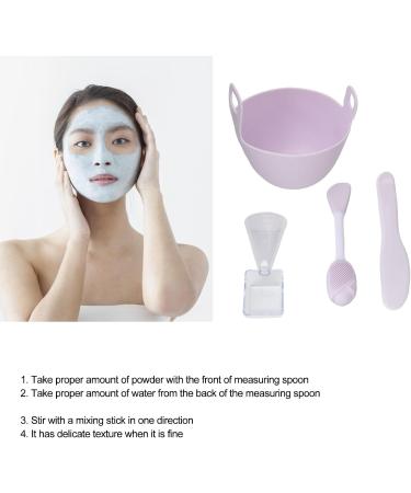 Facial Masks Mixing Bowl Set Soft Reusable Silicone Face Mud Masks Mixing Bowl with Spoon for Beauty Salon DIY Clay Masks - Buy Online on GoSupps.com