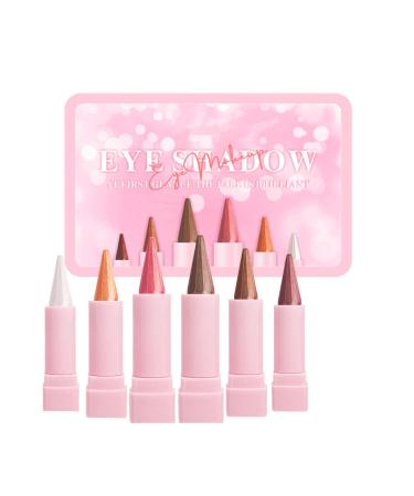 Eye Liner Paillettes | 6 Pi ces de Maquillage pour le Visage Crayon Eyeliner Maquillage | Pour Femmes Filles Dames Amateurs De Beaut Fans De Cosplay Artistes Mari es Mariage F te Danse