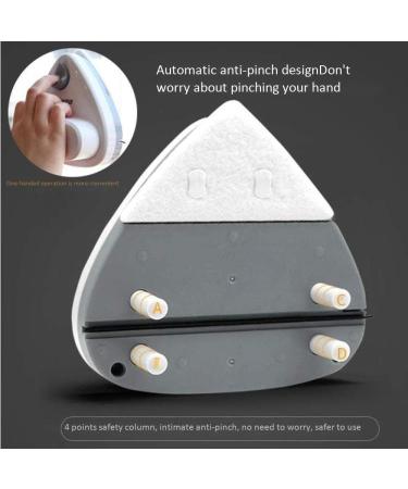 QTYUERGK 6-Speed Adjustable Magnetic Double Sided Magnetic Window Cleaner Triangle/Large Handle/Anti-Pinch Hand Cleaner Glass Wiper Magnetic 3-32mm Manual Type Cleaners - Buy Online on GoSupps.com