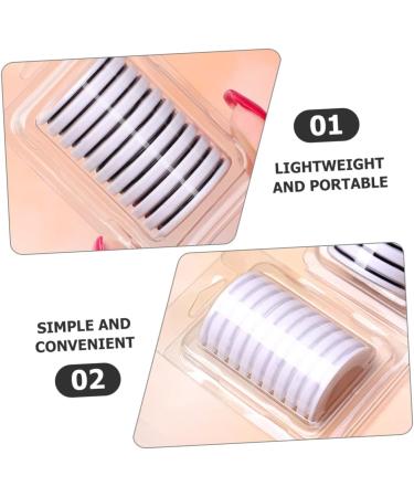POPETPOP 2 Boxes Self Adhesive Eyelash Adhesive Strip Fake Lashes False Eyelashes Jelly Lash Strips Clear Band Self Adhesive Eyelashes Eyelash Strips Lash Glue Liner Lash Adhesive Strips - Buy Online on GoSupps.com