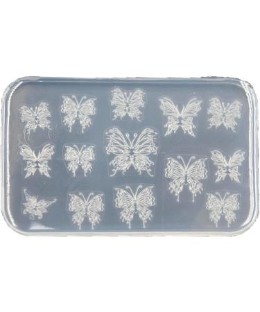 MCAORI 3D Nail Art Mold with Variety of Patterns Template Carving Sticker Stencil Tools Moulds for Nail Enthusiasts and Salons - Buy Online on GoSupps.com