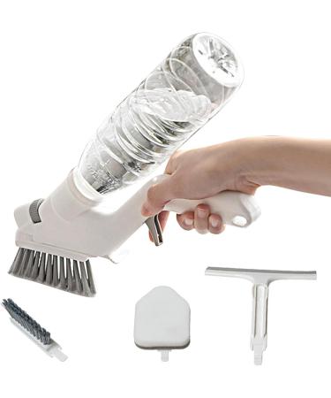 Cleaning Brush Set | Multi-Use Brush Wipe Squeegee Set for Cleaning Household Cleaning Supplies for Dusting Corners Floors Walls Edges Faucets - Buy Online on GoSupps.com
