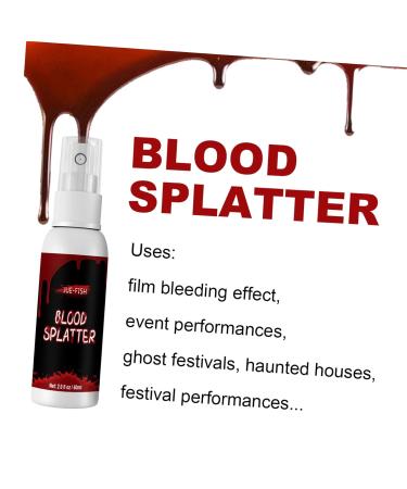 Minkissy Scar Wax Set - 4 Sets of Halloween Special Effect Makeup Wound Molding Gel and Fake Blood Plasma for Scary Costume Parties - Buy Online on GoSupps.com