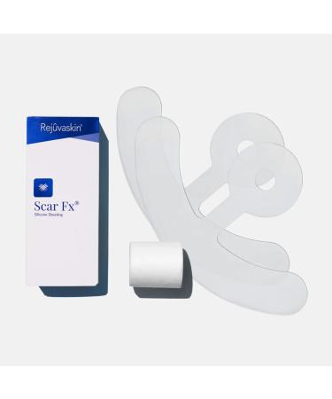 Rejuvaskin Scar Fx Silicone Sheeting - Breast Anchor Pair- 100% Healthcare Grade - Physician Recommended