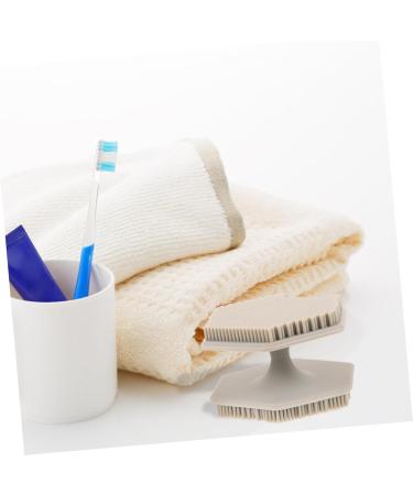 IWOWHERO Face Brush Face Washer Brush Facial Cleansing Brush Exfoliator Face Cleansing Brush Exfoliator Facial Exfoliator Facial Brush Face Exfoliator Scrubber Double Head 6.50X6.50X4.00CM Grey - Buy Online on GoSupps.com
