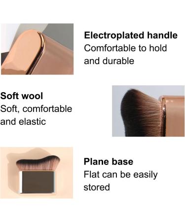 Self Tanning Brush Self Tan Brush Applicator Flawless Kabuki Body Brush for Sunless Tanner Bronzer and Foundation Soft Bristles for Smooth and Even Application Easy to Clean - Buy Online on GoSupps.com
