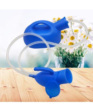 Healeved Portable Urinals 2000ml - Spill Proof Male Potty Urinal with Tube - Ideal for Outdoor Travel, Hospital, Camping - Reusable and Anti-Overflow - Buy Online on GoSupps.com