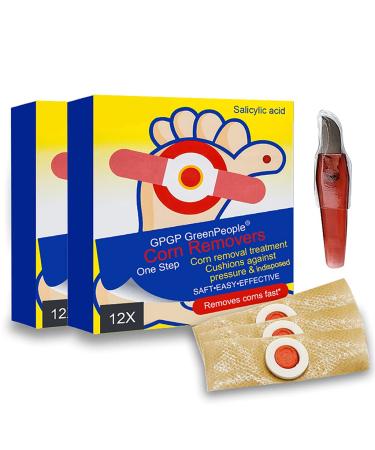 Corn plasters corn removal plasters corn and callus pads for foot care 24 pieces