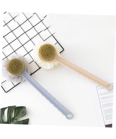 Double Sided Body Exfoliator Brush for Shower and Bath | Healeved Body Scrubber - Buy Online on GoSupps.com
