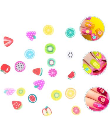 Mipcase 5000pcs Fruit Slices Diy Craft Slices 3d Polymer Slices Homemade Stickers Fruit Slice Pops Clay Fruit Slice Scrapbooking Slices Homemade Ornaments Nail Decorations - Buy Online on GoSupps.com