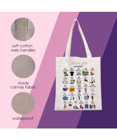 Gilmore Tv Show Gift LorelaiÂ Rory Gilmore Fan Gift Gilmore Tote Bag for Girl Gilmore Gil-more Tote - Buy Online on GoSupps.com