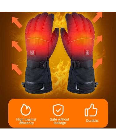 Heated Winter Gloves Waterproof Hand Warming Gloves for Women - Camping Heated Gloves 7.4V Windproof Electric Heating Gloves with 3 Heating Levels 3000mAh Lithium Battery Znet-au - Buy Online on GoSupps.com