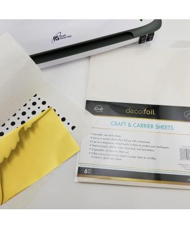 iCraft Deco Foil Craft & Carrier Sheets 11x17 - Pack of 6 Sheets - Buy Online on GoSupps.com